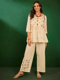 Pure Cotton Top with Palazzos Co-ord Set