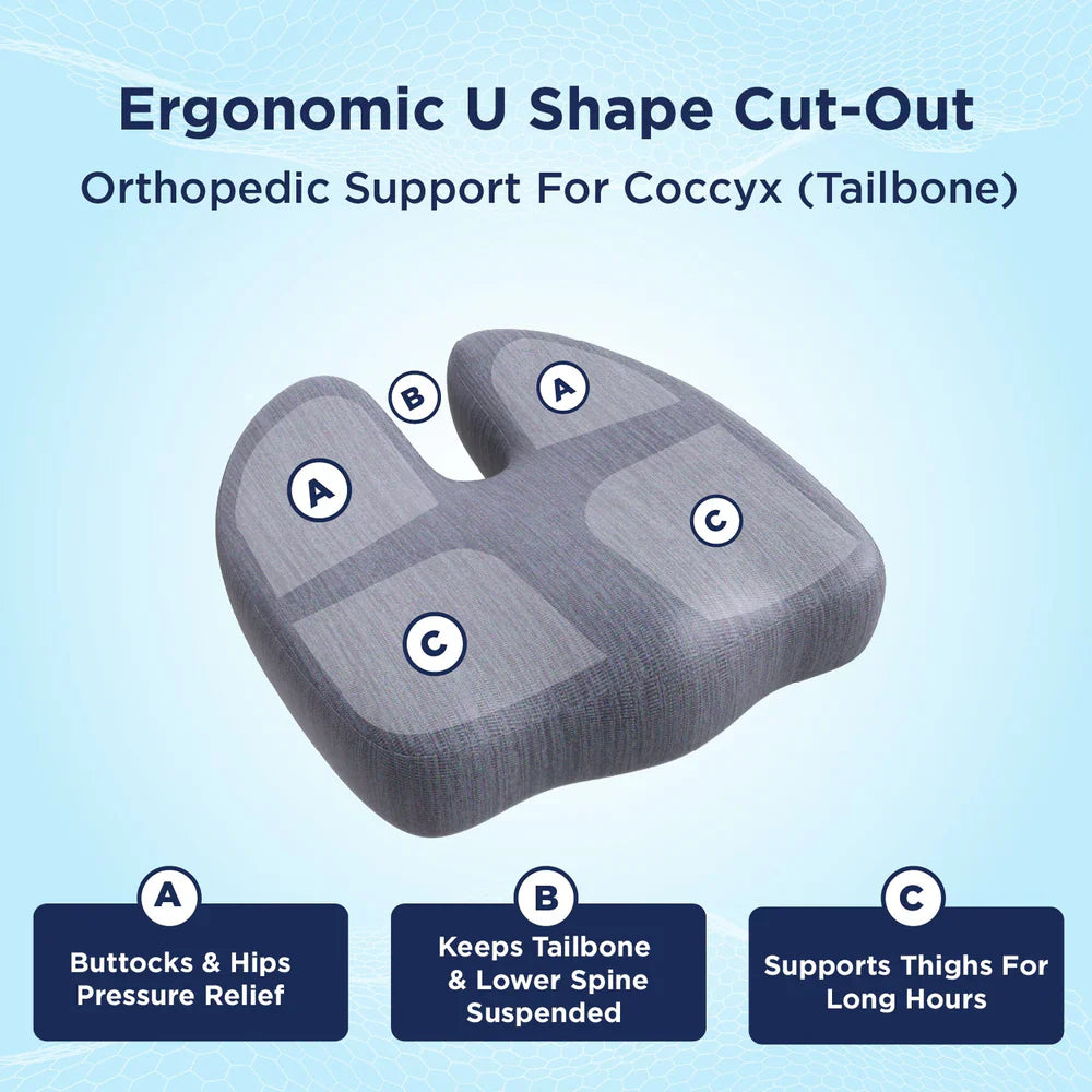 Sit Pain-Free, Every Day with Targeted Support