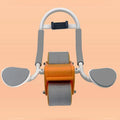 Dual Wheel Ab Roller with Ergonomic Handles for Core Strength