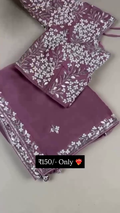 Elegant Floral Embroidered Top with Matching Dupatta Set