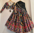 Beautiful Black Color Designer Navratri Special Lehenga Choli