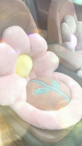 Flower-Shaped Car Seat Cushion with Lumbar Support