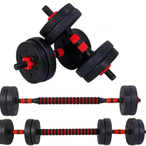 Adjustable Dumbbell and Barbell Set for Home Gym