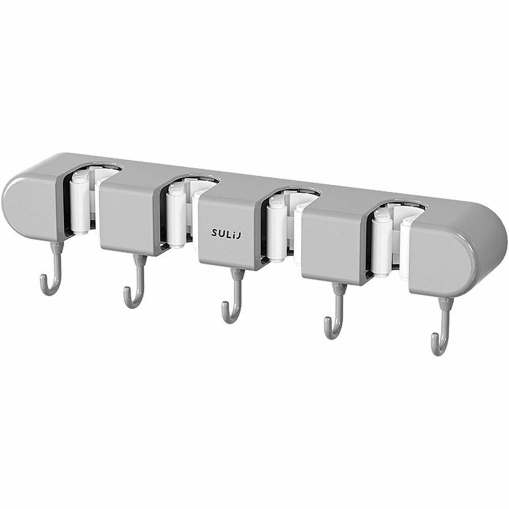 Wall Mounted Mop and Broom Holder Organizer - Image 2