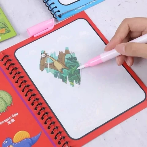 Reusable Water Drawing Book for Kids - Image 2