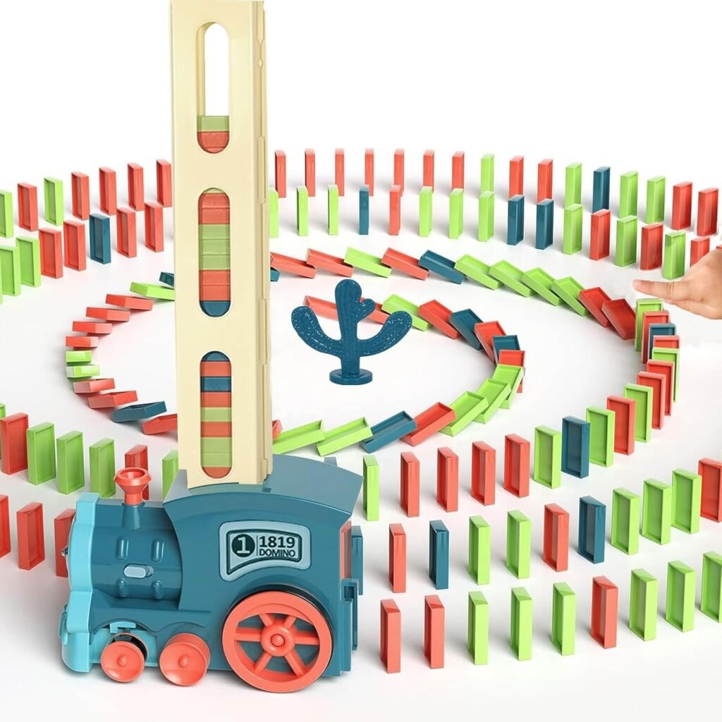 Domino Train Automatic Placement Toy - Photo 2