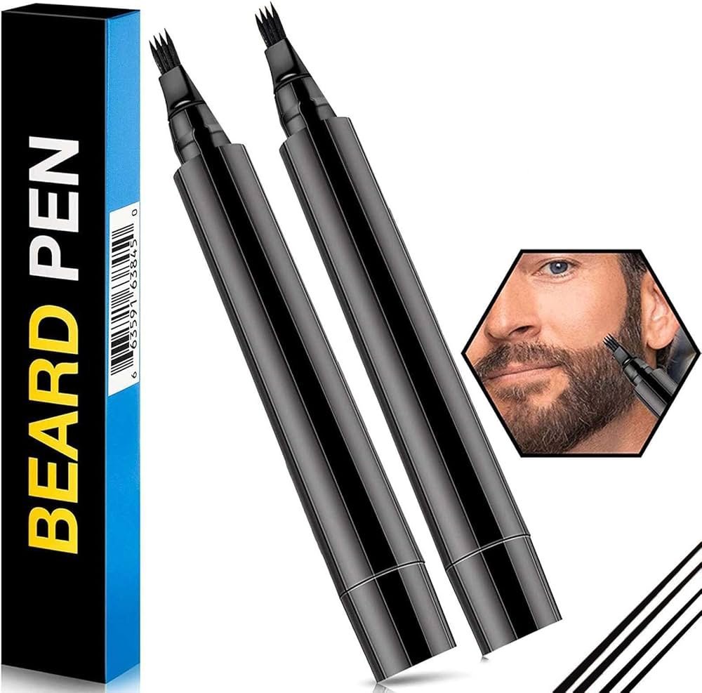 Waterproof Microblading Beard Pen for Natural Beard Filling