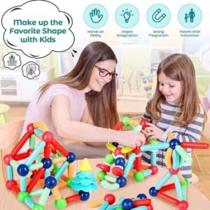 Magnetic Building Blocks Set for Kids