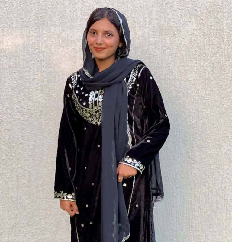 Black Color Sequence Work Palazzo Suit