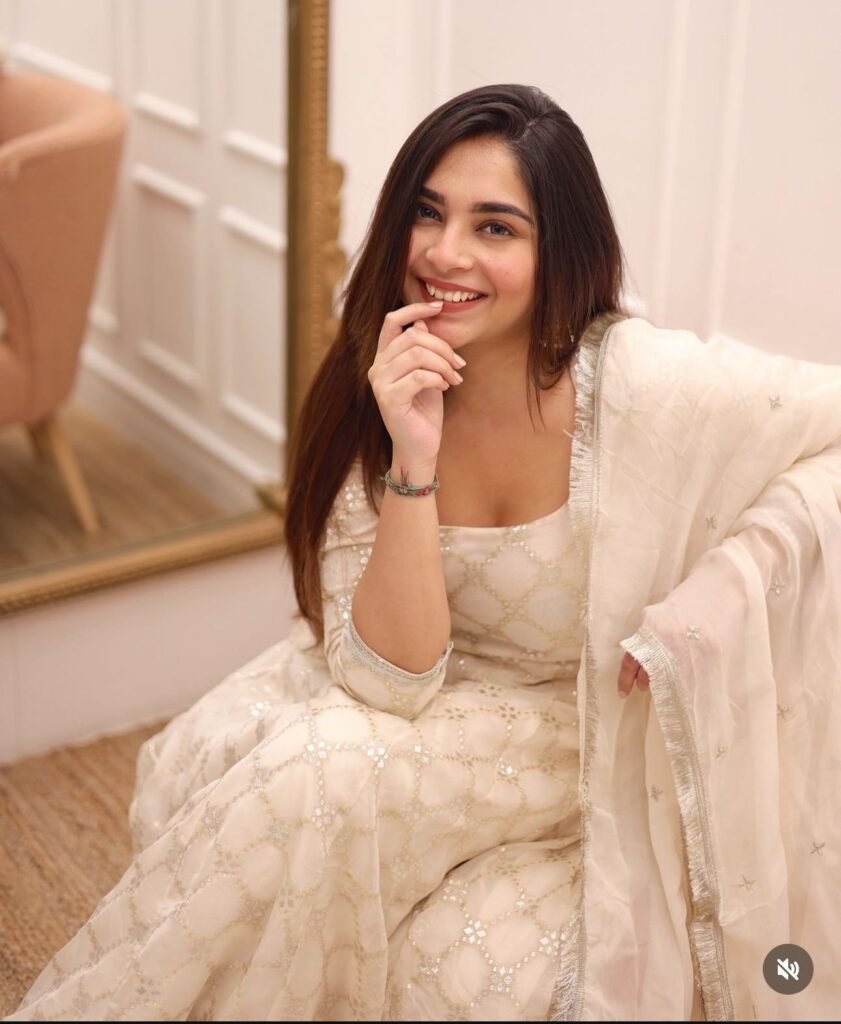 White Color Heavy Embroidery Work Gown - Photo 3