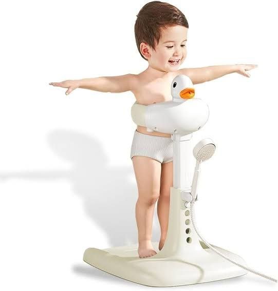 Baby Standing Bath Support with Safety Ring Design - Image 5