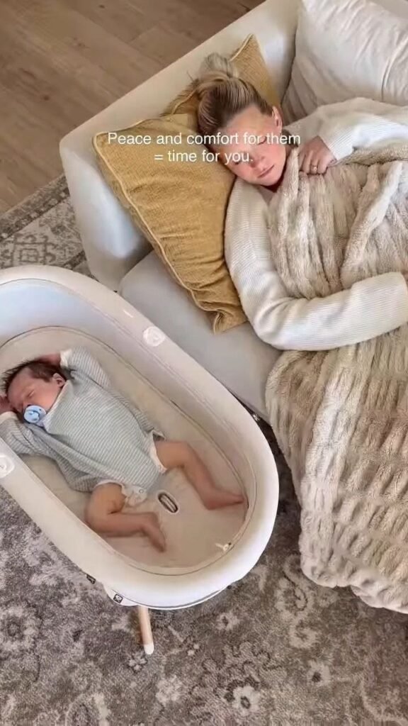 Soft Baby Lounger with Secure Harness for Hands-Free Comfort - Photo 2