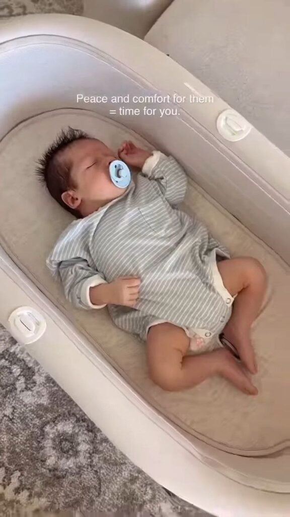 Soft Baby Lounger with Secure Harness for Hands-Free Comfort - Photo 1